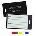 Semi-Rigid Vinyl Luggage Tags